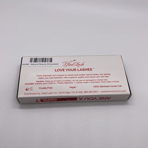 NIB GladGirl NATURAL BEAUTY MINUTELASH Lash Kit - Picture 5 of 5